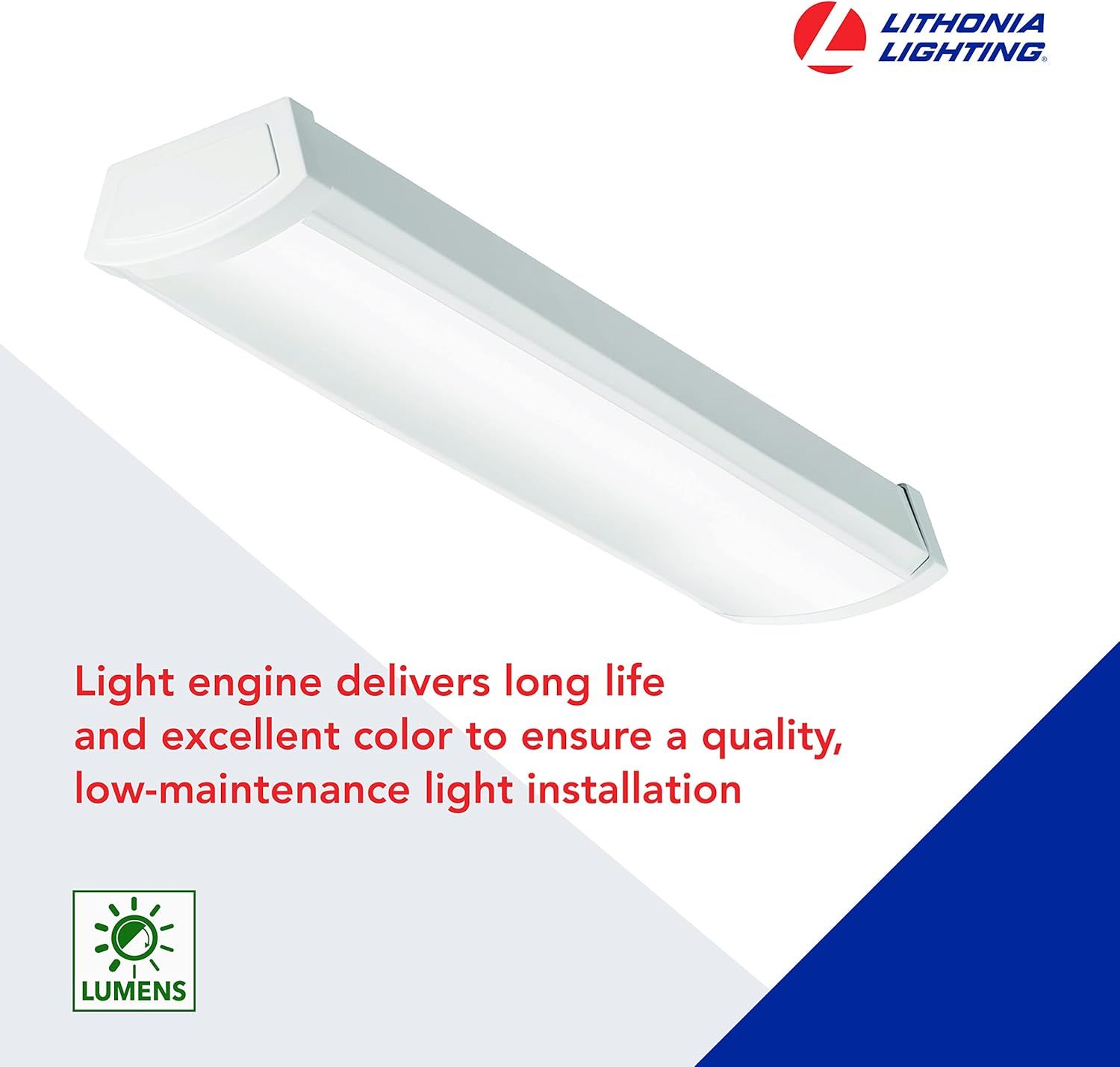 Communicates that the light engine delivers durability, quality color rendering, and minimal maintenance requirements to reassure buyers of long-term value and reliability.