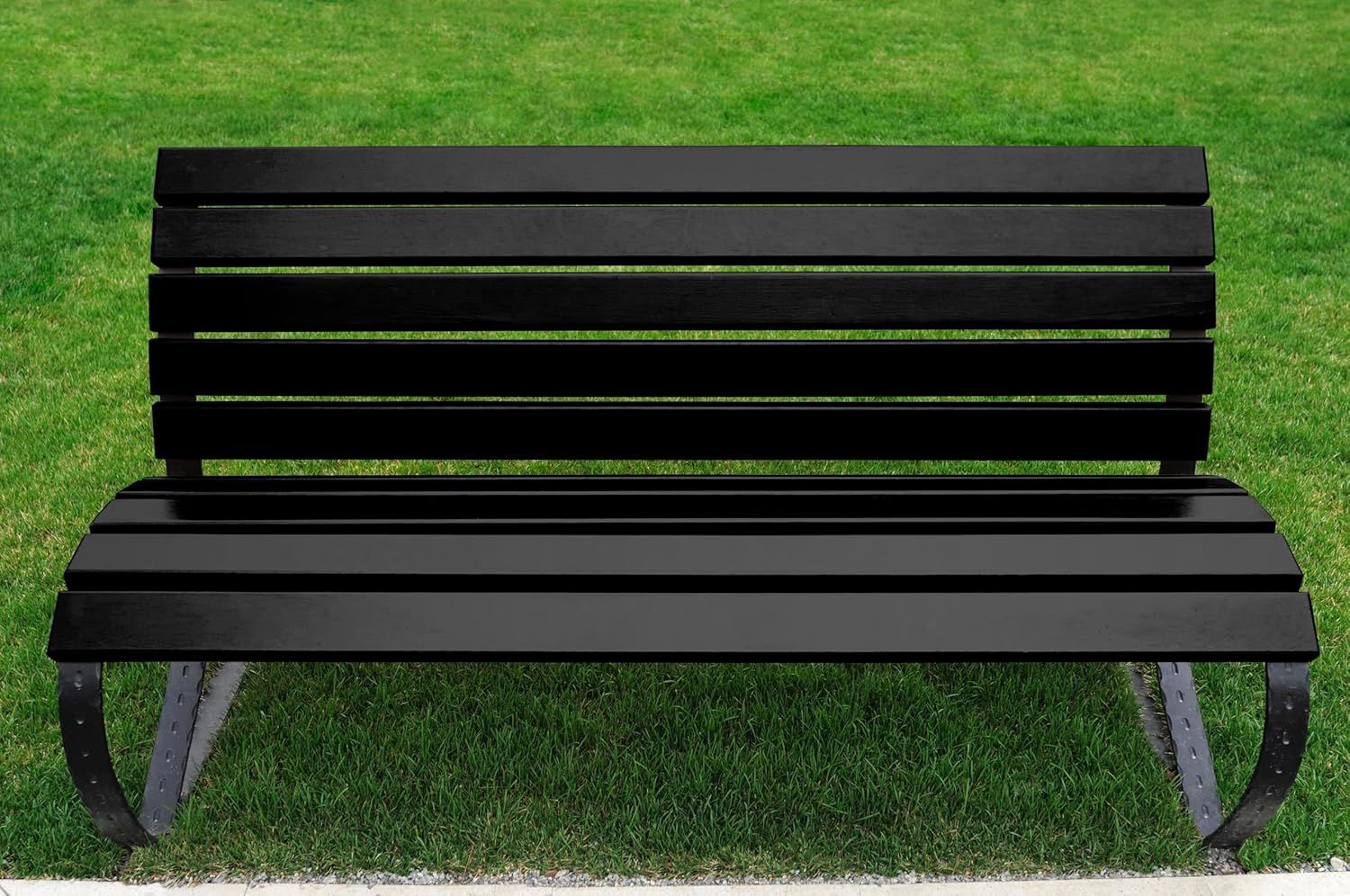 Shows the product in a real-world outdoor environment to help shoppers visualize how it looks in use on a lawn or garden setting.