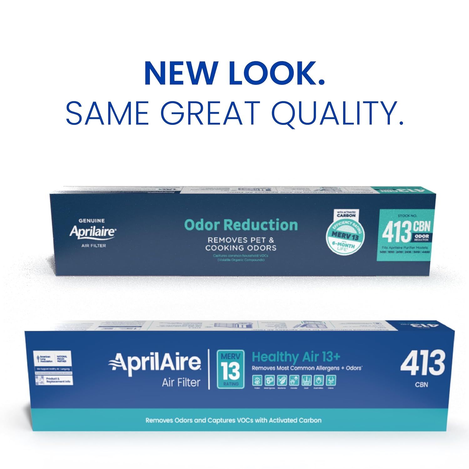 Reassures shoppers that despite the new packaging design, the product quality remains unchanged, building trust and reducing confusion during the transition.