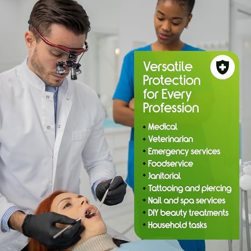 Demonstrates the product's versatility by showing it can be used across many different professions and scenarios, from medical and veterinary to beauty services and household tasks.