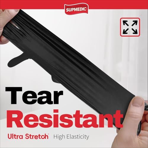 Demonstrates the product's tear-resistant and ultra-stretch properties to reassure shoppers of its durability and flexibility under stress.