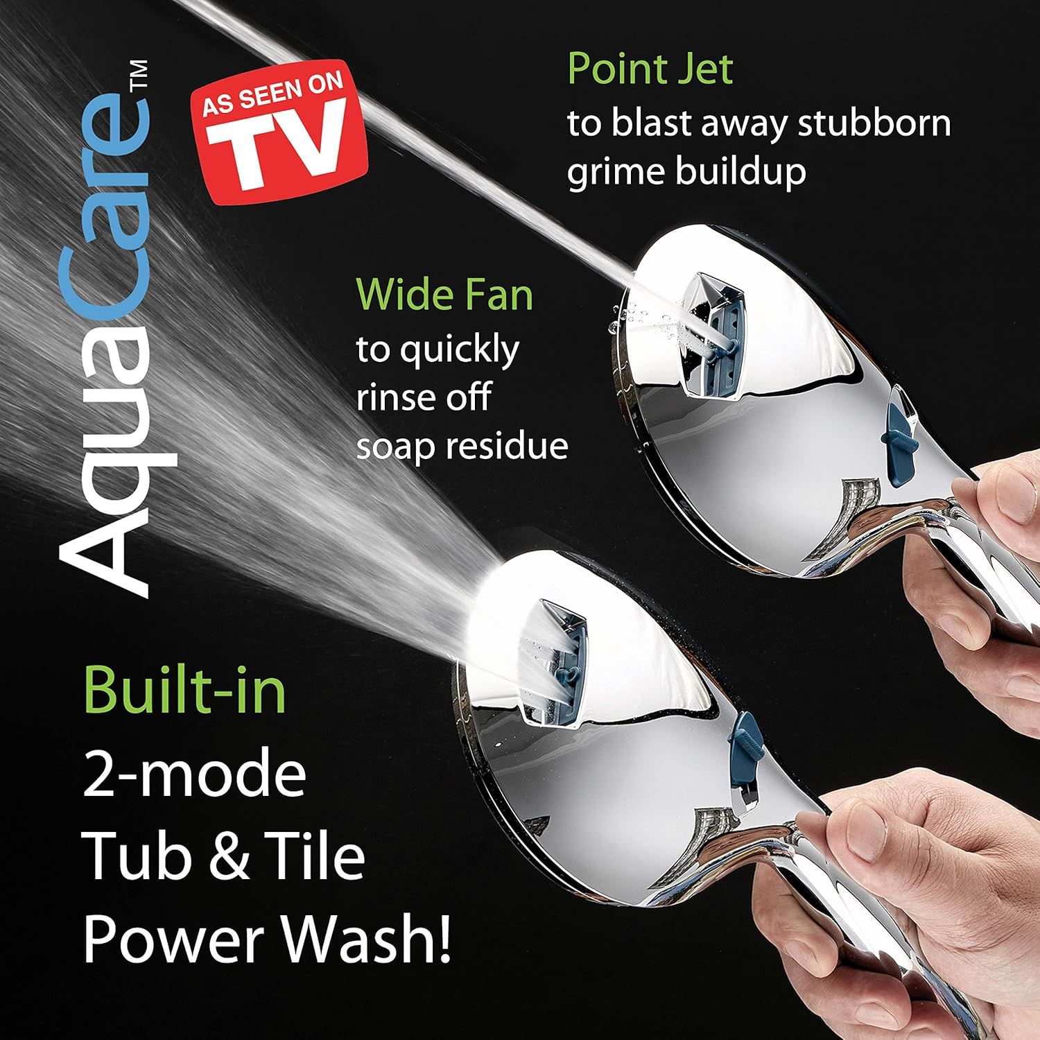 Highlights three distinct cleaning features of the product to demonstrate its versatility and effectiveness for different cleaning tasks. Builds credibility and trust by showing the product has been…