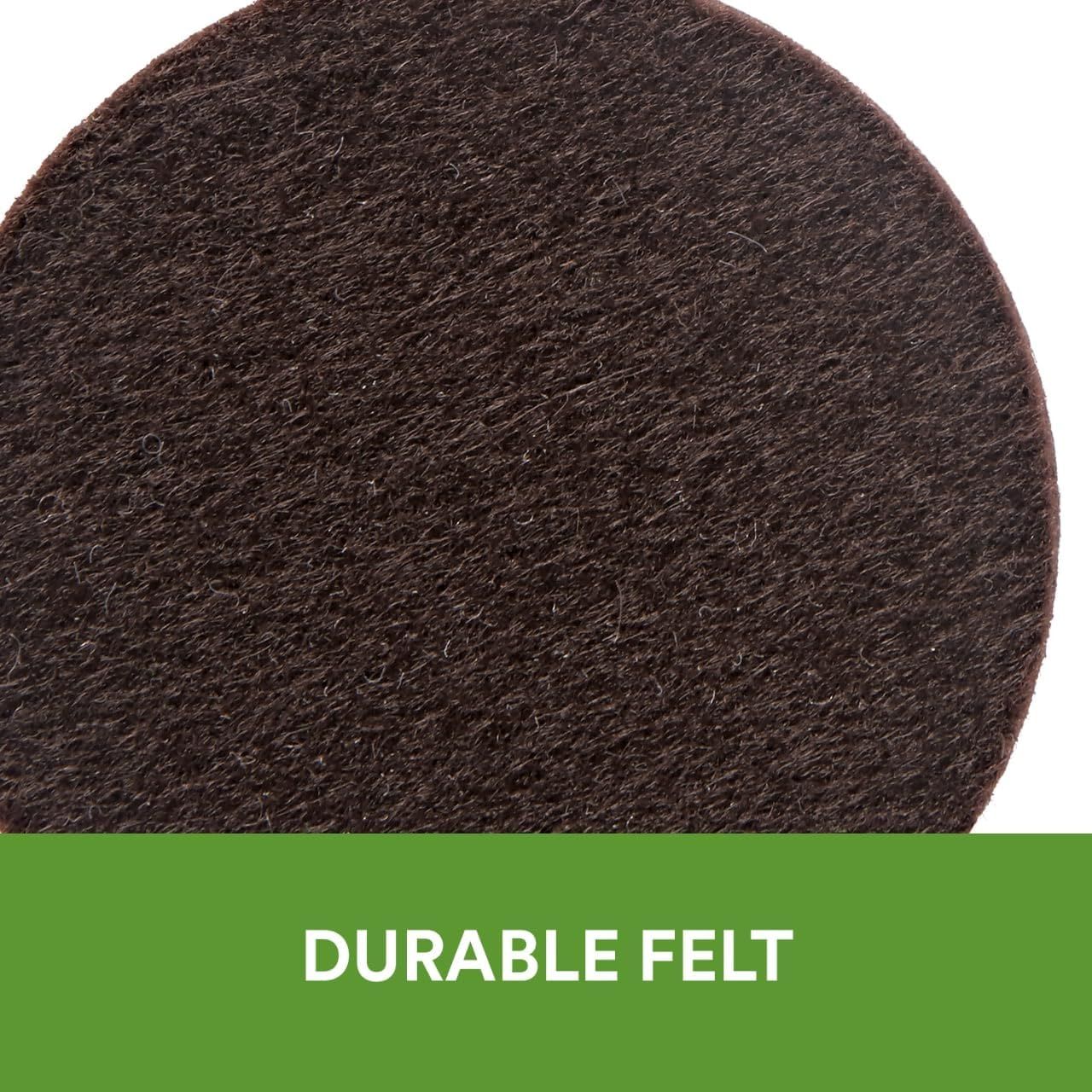 Highlights the durable felt construction of the product to reassure shoppers of its quality and longevity.
