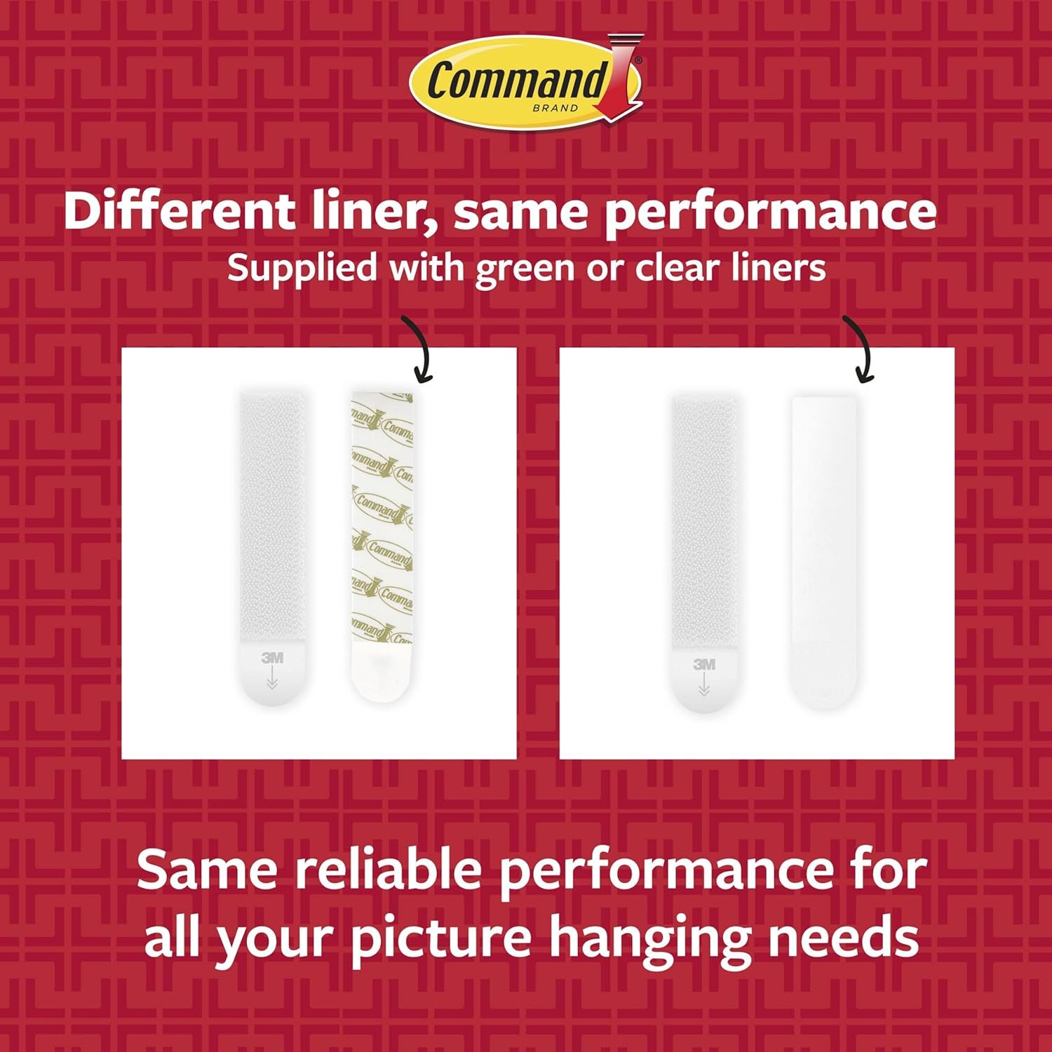 Communicates that the product comes with different liner options (green or clear) while maintaining the same reliable performance, helping shoppers understand what's included and reassuring them…
