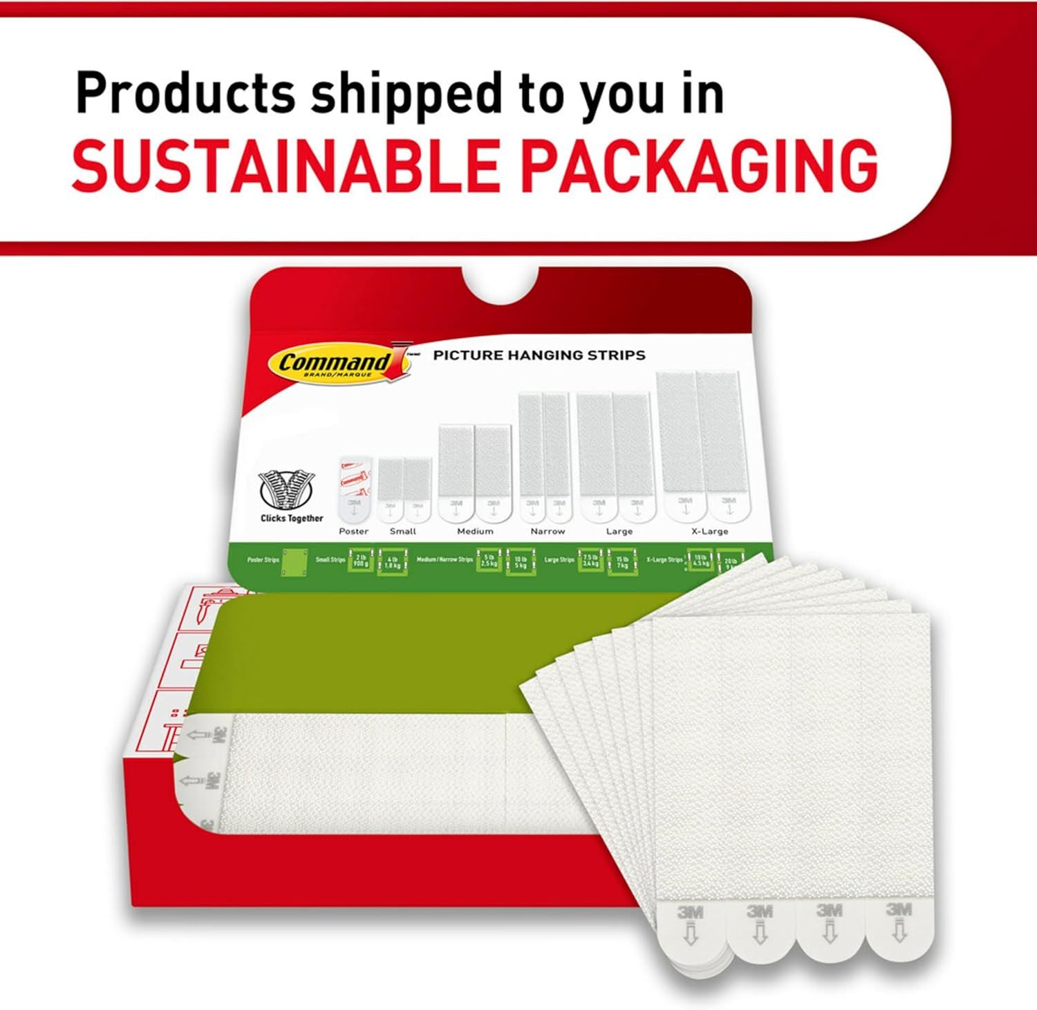 Communicates the brand's environmental responsibility by highlighting that products are shipped in sustainable packaging, reassuring eco-conscious shoppers. Emphasizes the single benefit of…