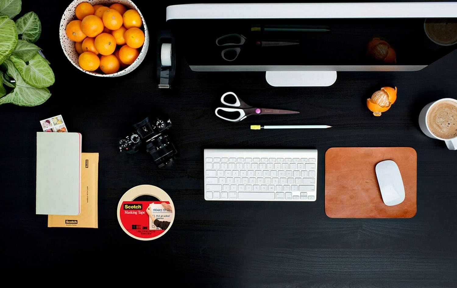 Showcases the product in a real-world office or workspace environment to help shoppers visualize how it fits into their daily life and work routine.