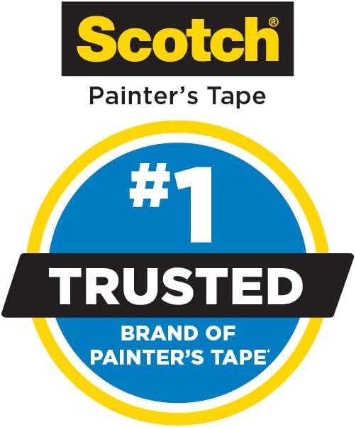 Communicates brand authority and market leadership to build trust and reassure shoppers that Scotch is the top choice for painter's tape.