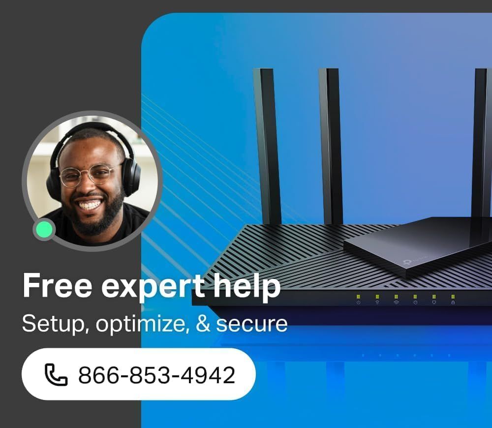 Communicates that customers can access free expert help for setup, optimization, and security, providing reassurance and reducing purchase anxiety by offering professional support.