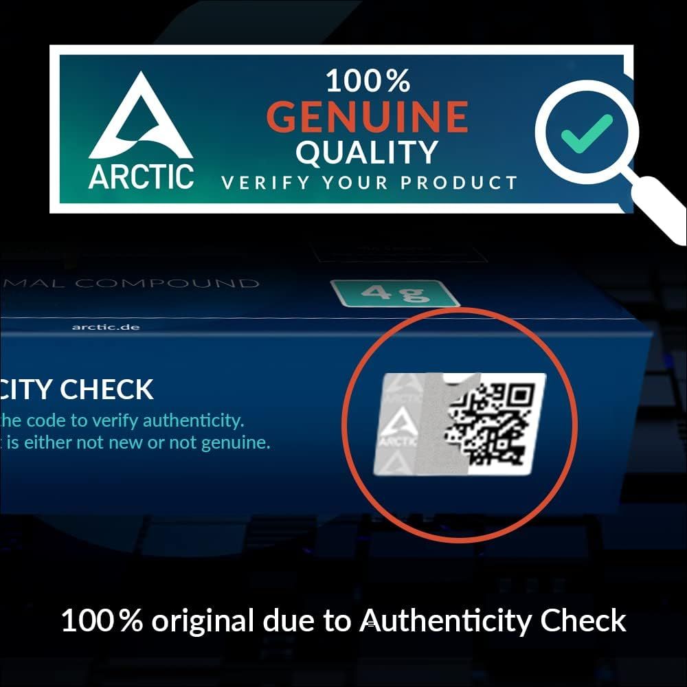 Reassures shoppers that the product is 100% genuine and authentic by highlighting the brand's QR code verification system that protects against counterfeits. Communicates the core benefit of product…