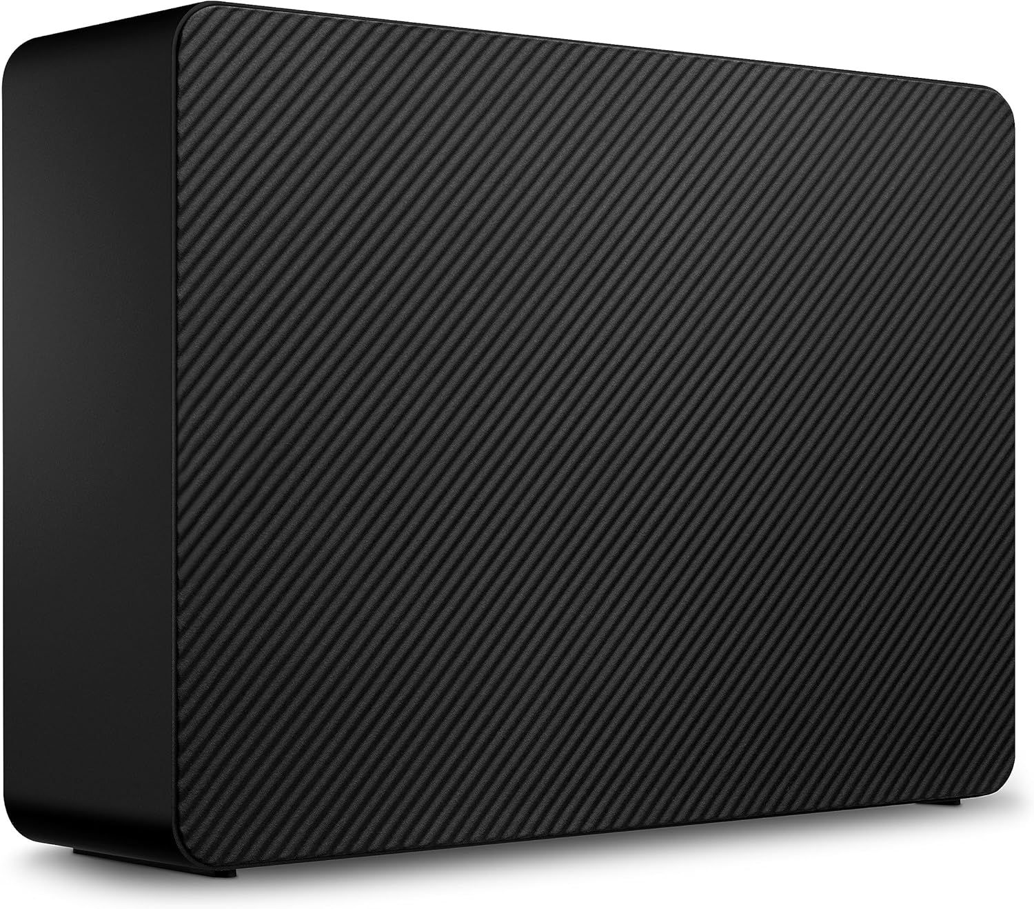 Provides a clean, catalog-style view of the external hard drive on a white background with no distractions, allowing shoppers to see the product design and texture clearly.