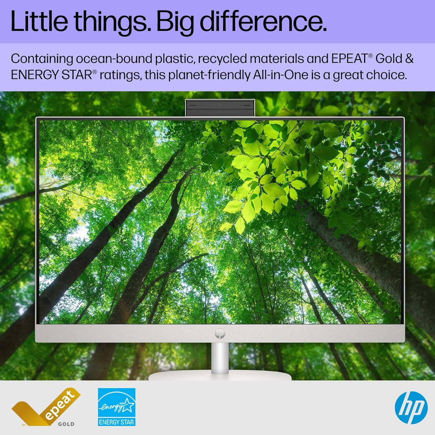 Communicates the product's environmental responsibility through sustainable materials and energy efficiency certifications, reassuring eco-conscious shoppers that this is a planet-friendly choice.…