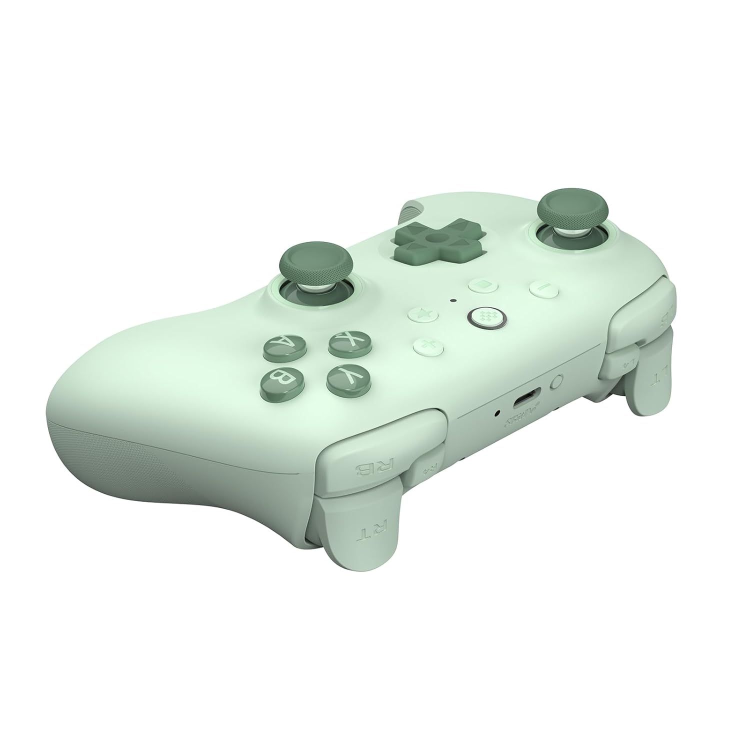 Provides a clear, unobstructed view of the gaming controller on a white background for catalog presentation.