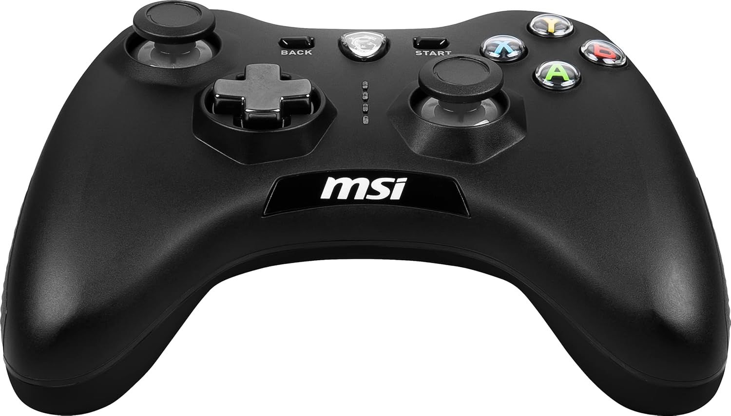 Provides a clean, catalog-style view of the gaming controller on a white background to show the product clearly without distractions.