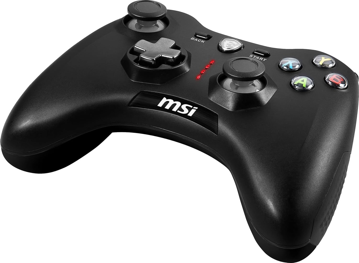Provides a clear, unobstructed view of the gaming controller on a white background to show the product design, button layout, and branding.