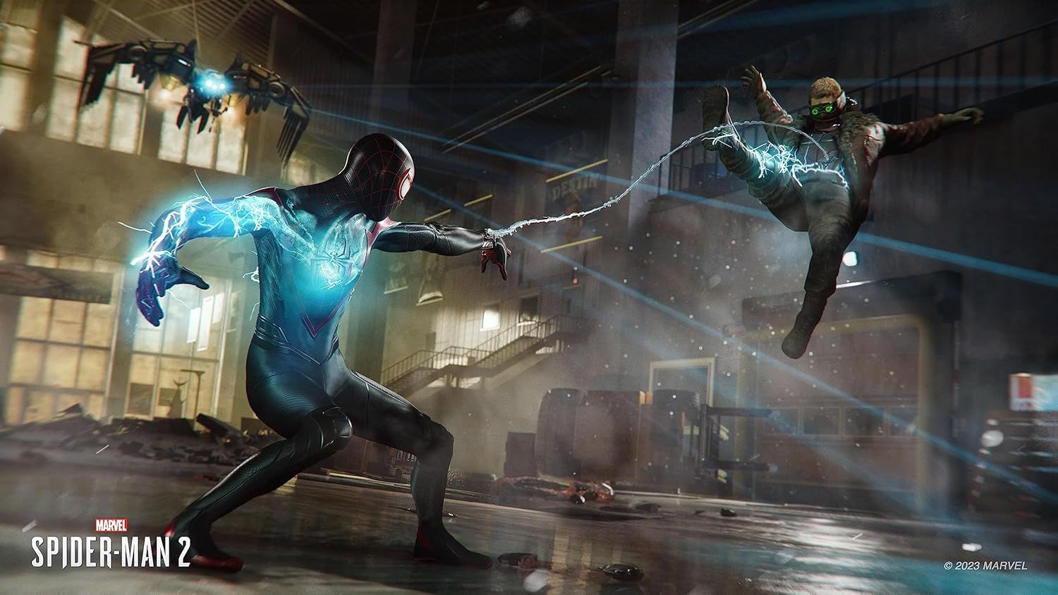 Showcases the game's dynamic combat and visual effects in a real gameplay environment to excite potential buyers about the action experience.