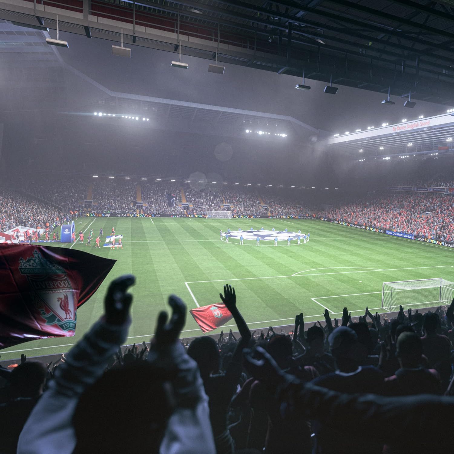 Showcases the product in an authentic real-world setting to create emotional connection and demonstrate the experience of using the product at a live sporting event.