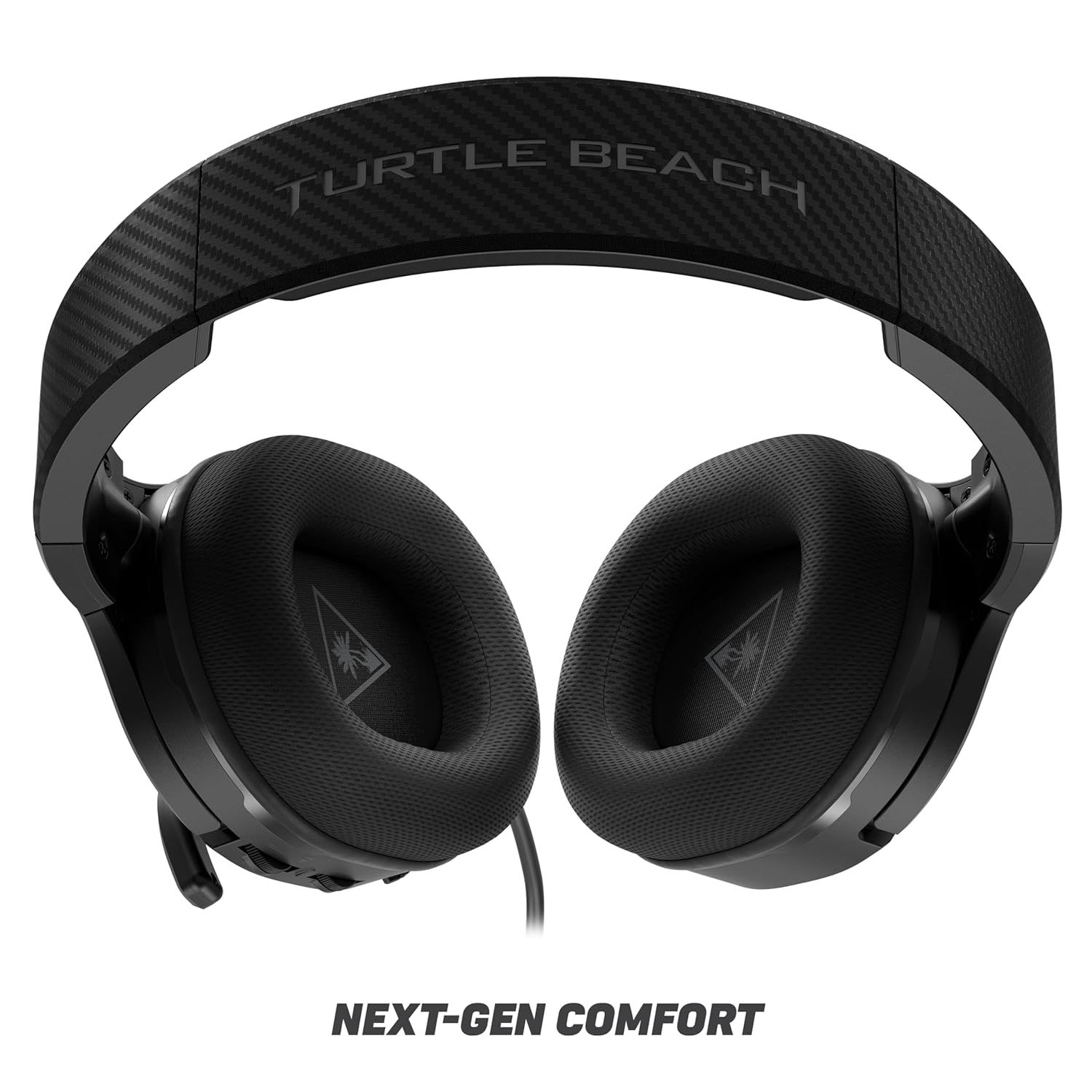 Highlights the next-generation comfort design of the headset to reassure shoppers that the product is comfortable for extended use.