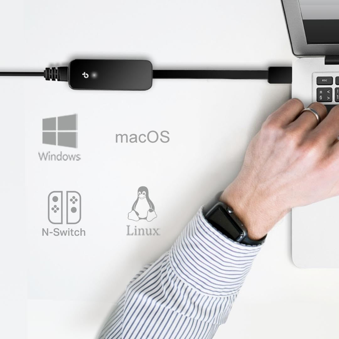 Demonstrates that the product is compatible with multiple operating systems and devices including Windows, macOS, Linux, and Nintendo Switch, reassuring shoppers of its versatility and broad…