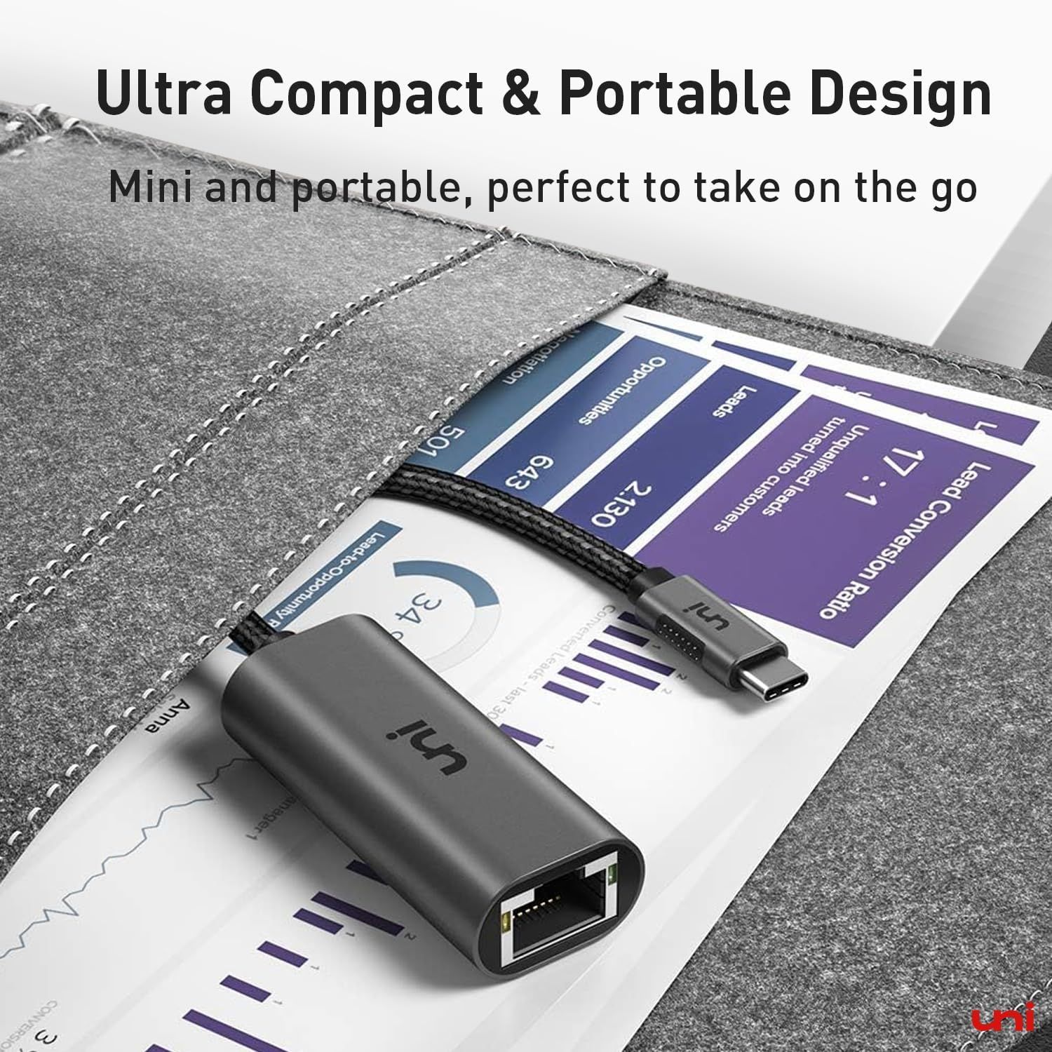 Communicates the product's portability and compact size, reassuring shoppers that it's travel-friendly and convenient to carry on the go.