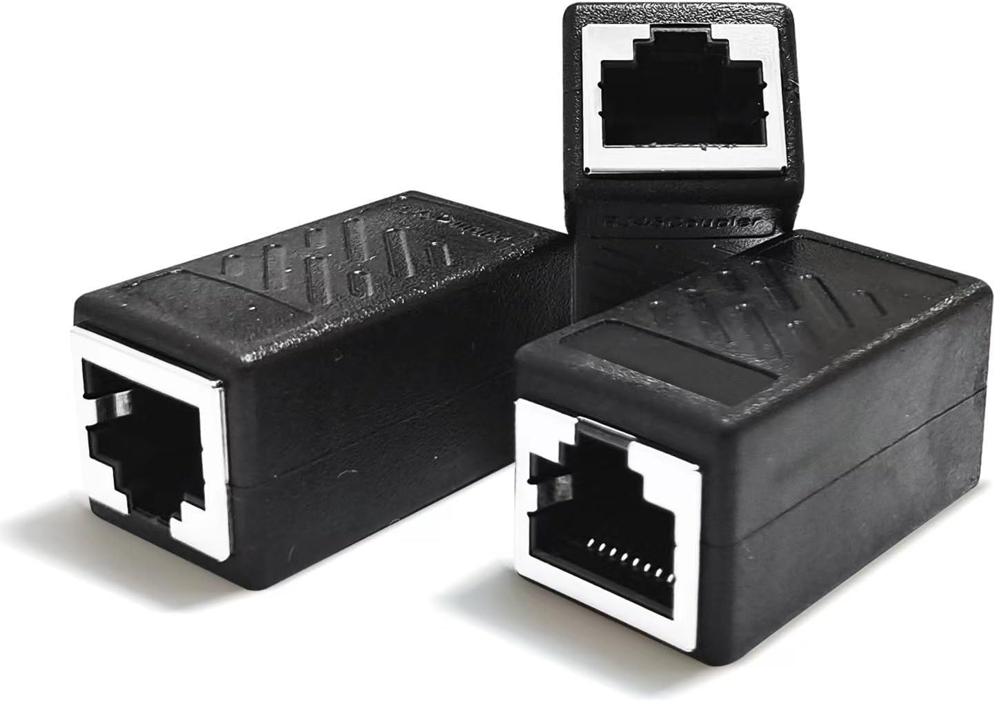 Provides a clean, catalog-style view of the Ethernet adapter product on a white background with no text or design elements, allowing shoppers to see the physical product clearly.