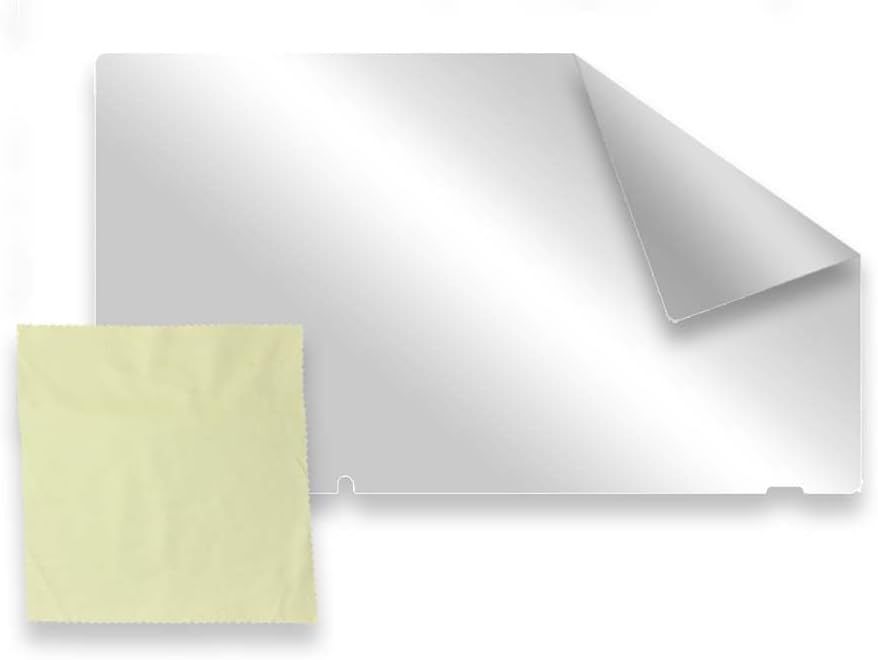 Shows the customer what's included in the package: a screen protector and a cleaning cloth, helping them understand the complete value of their purchase.