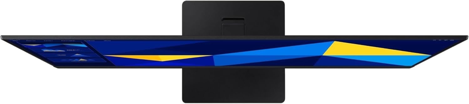 Provides a clean, catalog-style view of the monitor from the front, showing the product's design and display without any distractions.
