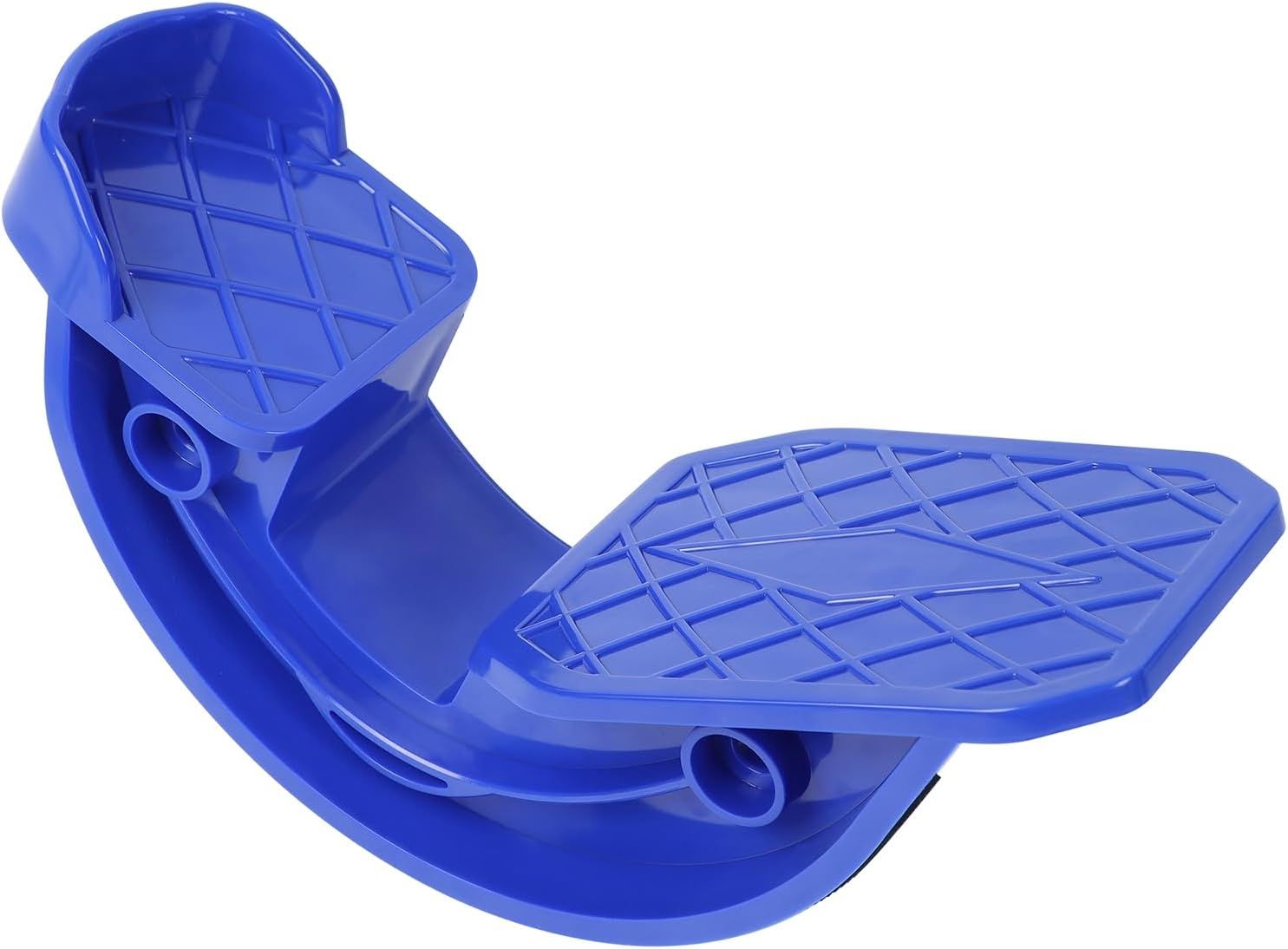 Provides a clean, catalog-style view of the blue plastic product on a white background, allowing shoppers to see the product's shape, color, and design details without distractions.