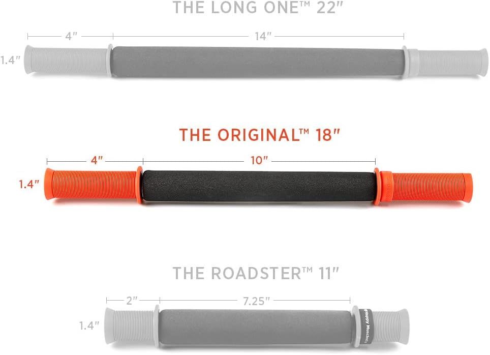 Displays the brand's product lineup showing three different size options (22", 18", and 11") with detailed dimensions to help shoppers choose the right variant for their needs. Provides exact…