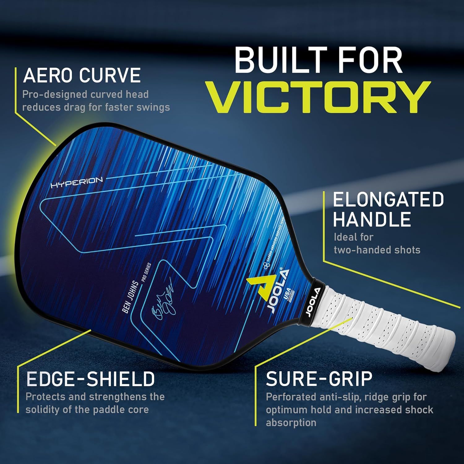 Breaks down the pickleball paddle's key physical components and design features to help shoppers understand the engineering and construction that delivers performance benefits. Showcases multiple…