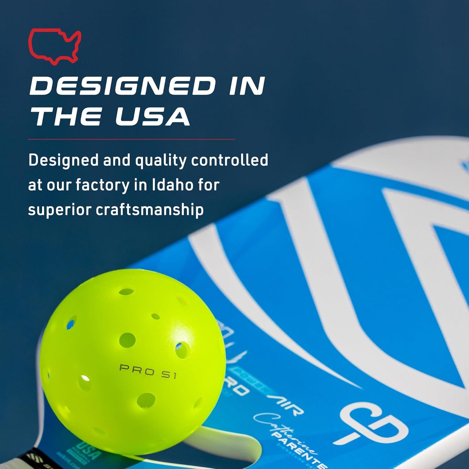 Communicates the brand's American manufacturing heritage and quality standards to build trust and appeal to shoppers who value domestic production.