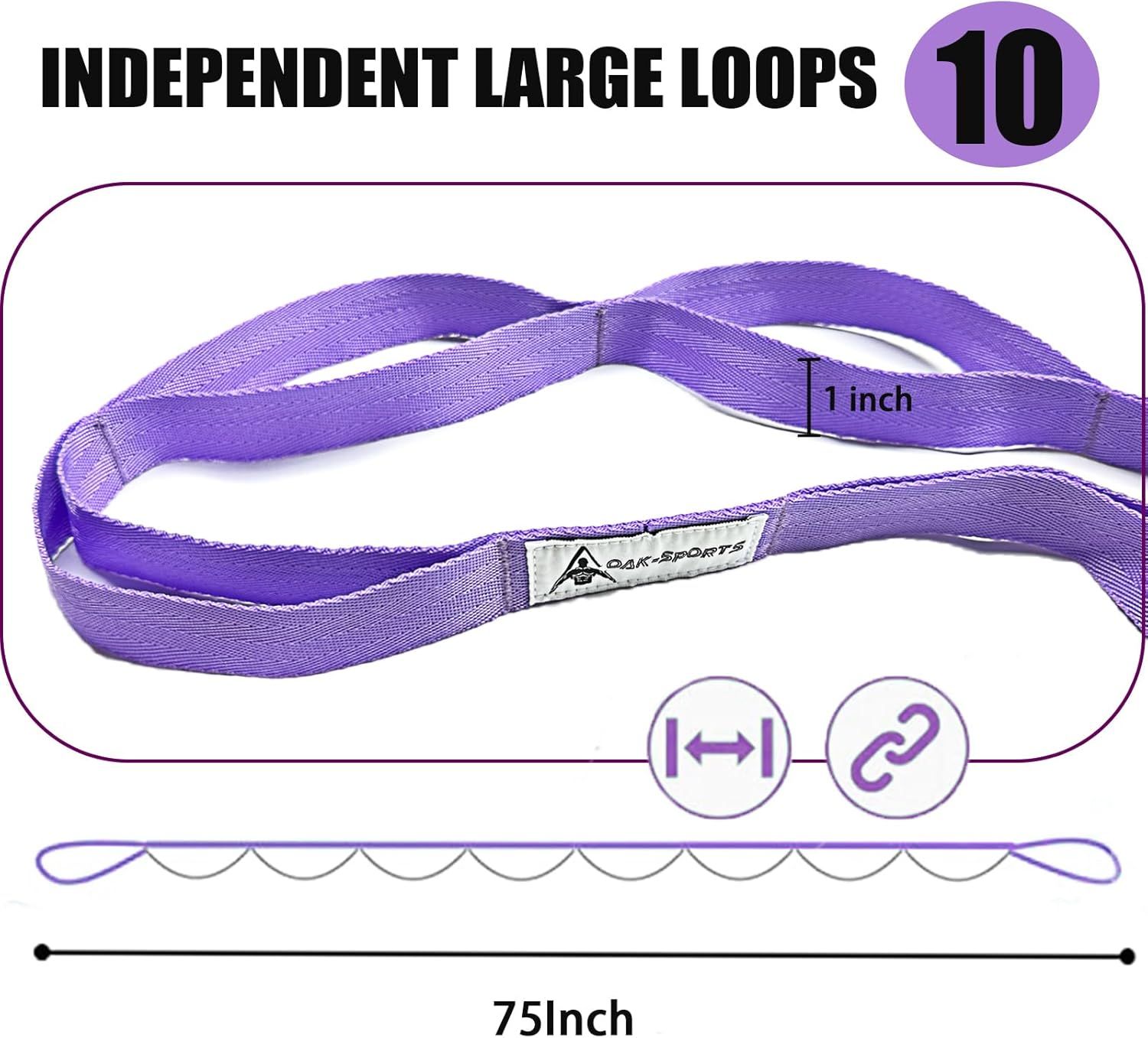 Communicates the physical dimensions of the product (1 inch width, 75 inch length) to help shoppers understand the exact size and ensure it meets their needs.