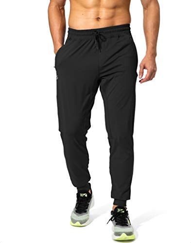 Provides a clean, distraction-free view of the product (athletic pants) to help shoppers see the fit, style, and design clearly.