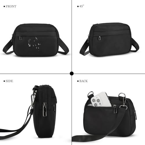 Provides shoppers with a comprehensive view of the bag from all angles (front, 45°, side, back) to help them understand the product's shape, design, and storage capacity before purchase.