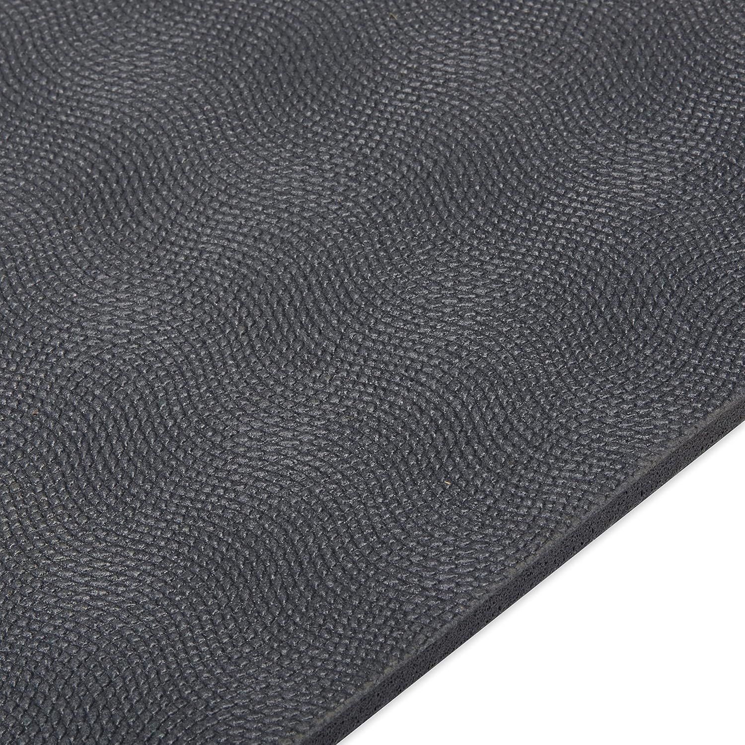 Provides a clean, detailed view of the product's textured surface material on a white background, allowing shoppers to see the quality and finish of the material.
