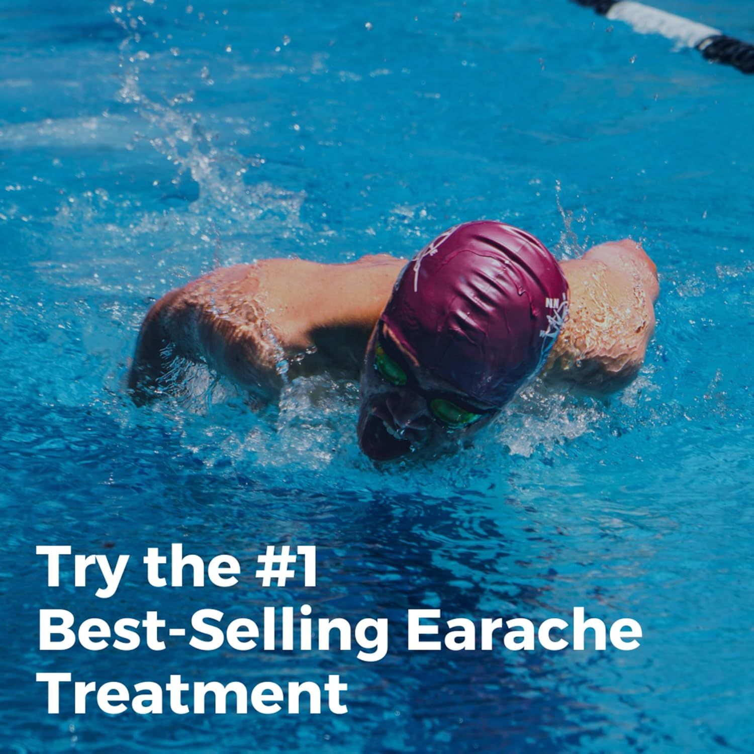 Communicates that this is the top-selling earache treatment to build trust and credibility with shoppers through social proof and market dominance.