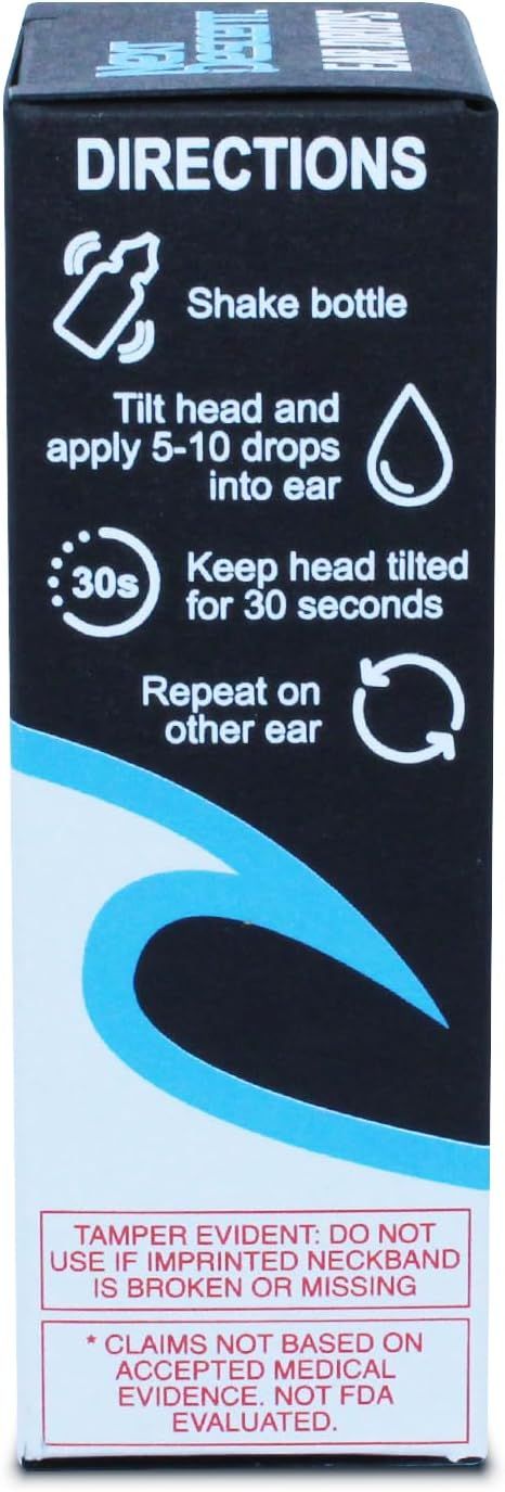 Provides clear, sequential instructions on how to properly apply the ear drops, ensuring correct usage and effectiveness.