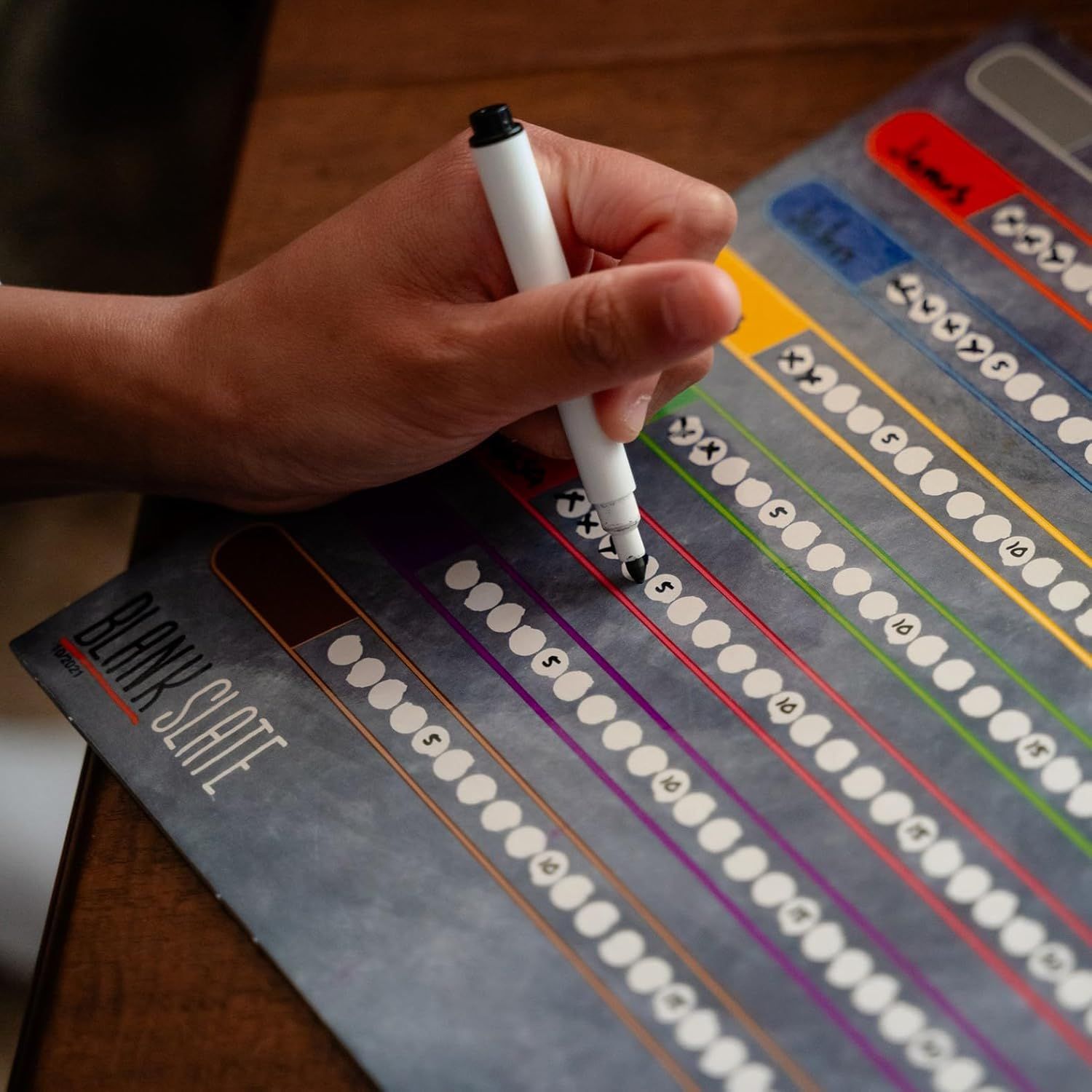 Demonstrates the product being used in a real-world setting to help shoppers visualize how they would interact with it in their daily life.