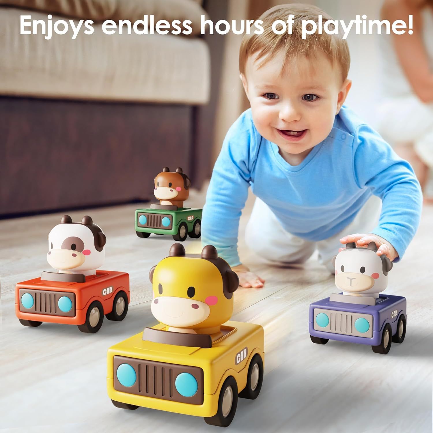 Communicates that the toy provides long-lasting entertainment and engagement for children, reassuring parents about play value and durability.