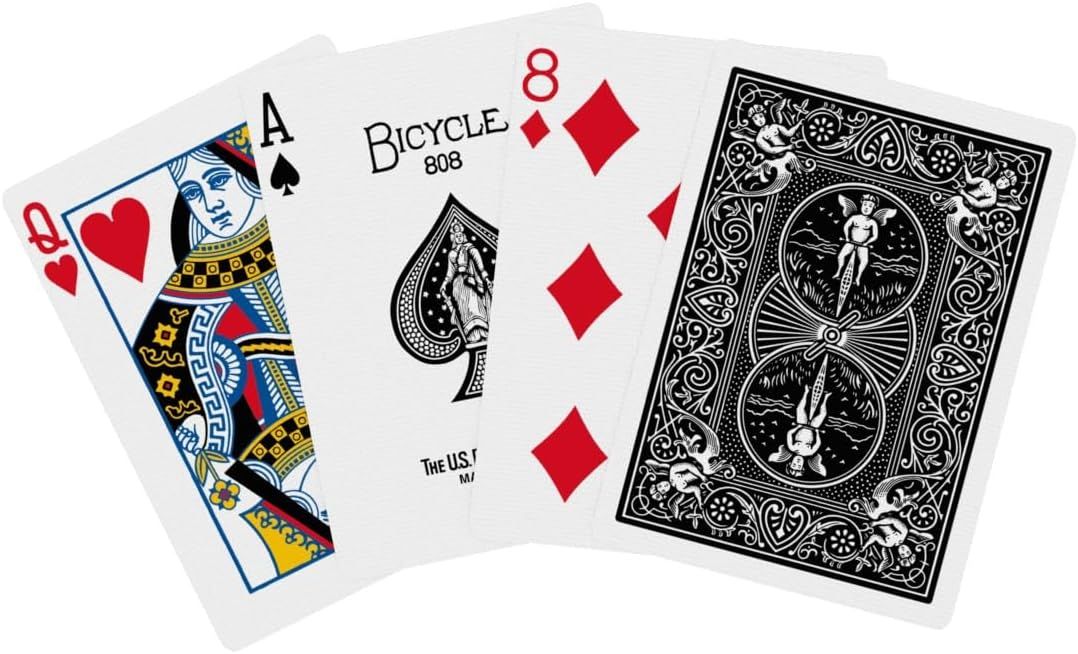 Shows the product (Bicycle playing cards) in a clean, catalog-style presentation on a white background to give shoppers a clear view of what they're purchasing.