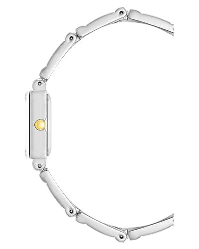 Provides a clean, catalog-style view of the watch from the side to show its profile, band construction, and overall design without distractions.