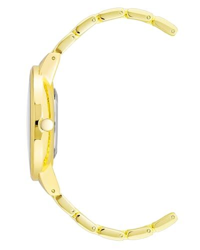 Provides a clean, catalog-style view of the watch from the side profile to show the case thickness, crown detail, and bracelet construction without distractions.