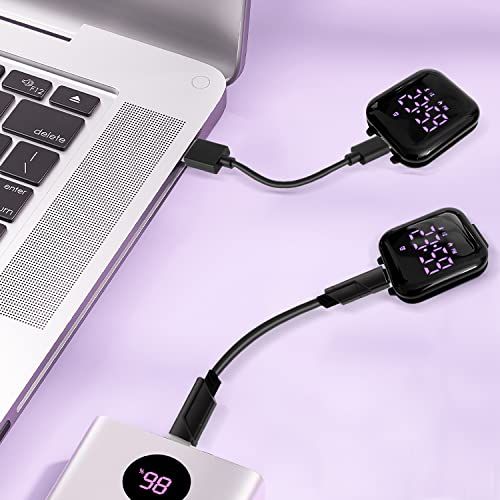Shows the product connected to a laptop in a clean lifestyle setting to demonstrate real-world usage and compatibility.