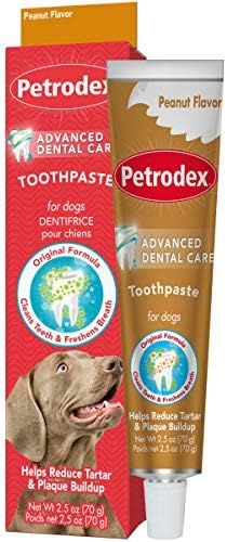 Shows the complete product package including both the tube and box to help shoppers understand what they will receive and verify the product variant (Peanut Flavor).