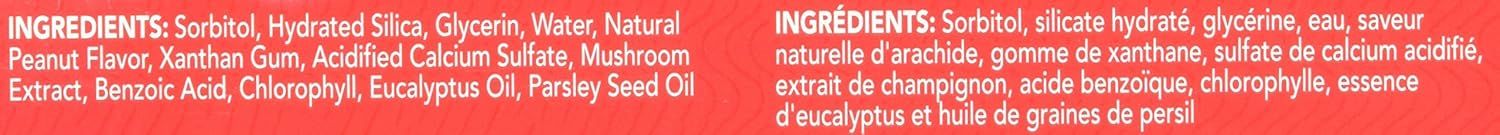 Provides transparency by listing all product ingredients in both English and French, helping shoppers understand what's inside and make informed purchasing decisions.