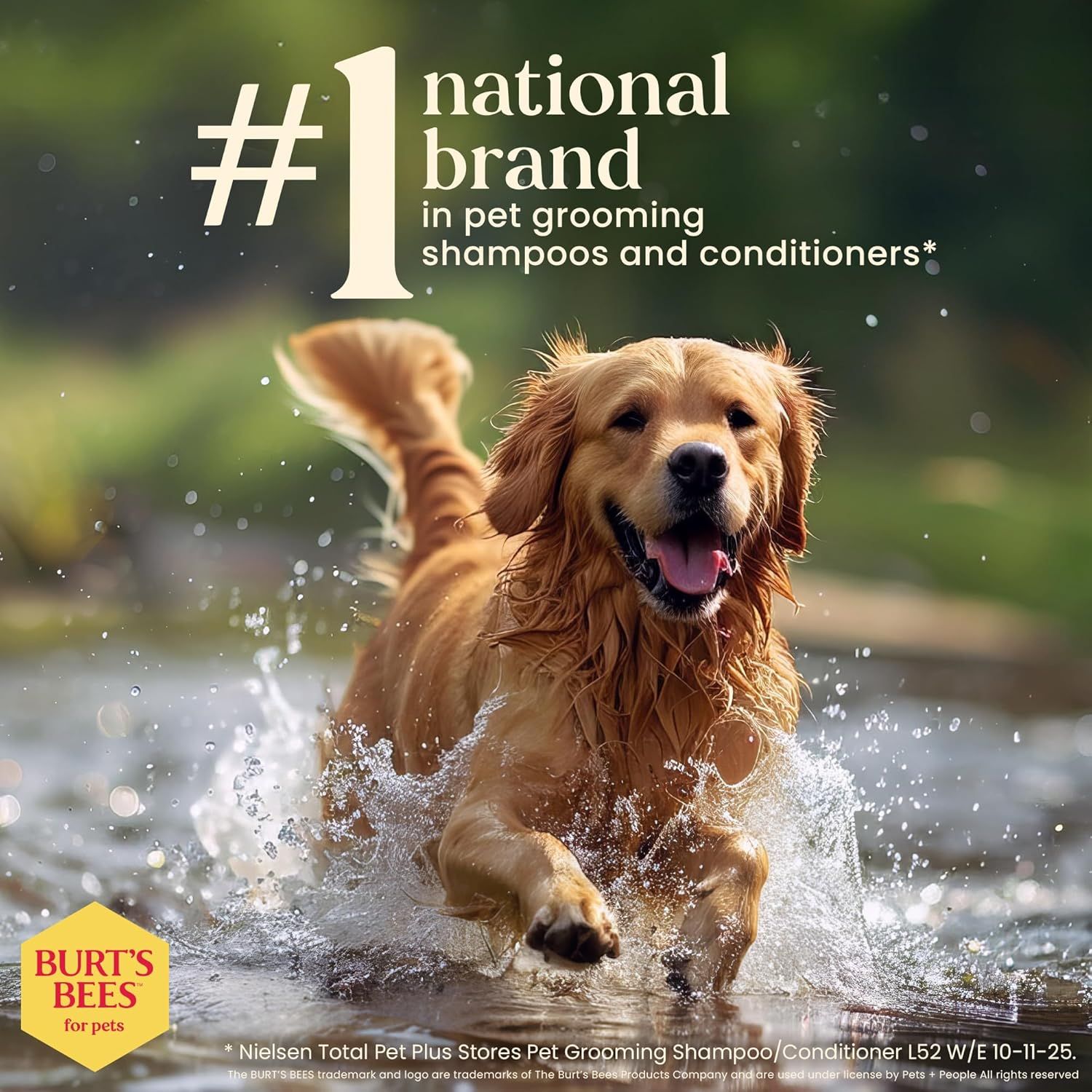 Communicates the brand's market dominance and leadership position in pet grooming products to build trust and credibility with shoppers.