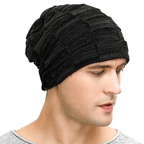 Shows the product being worn in a natural, real-world context to help shoppers visualize how the beanie looks when worn.