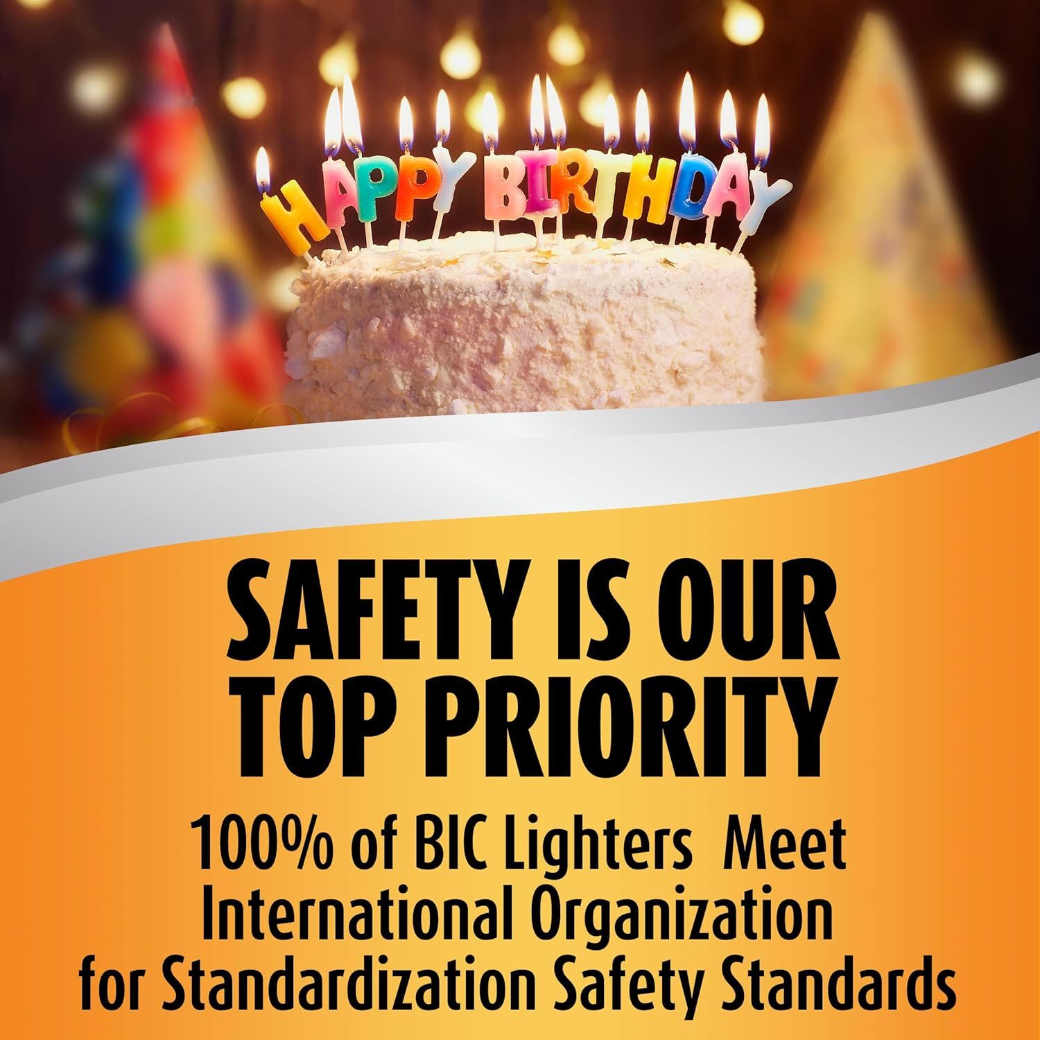 Reassures shoppers that the product meets rigorous international safety standards, building trust and confidence in the brand's commitment to safety.