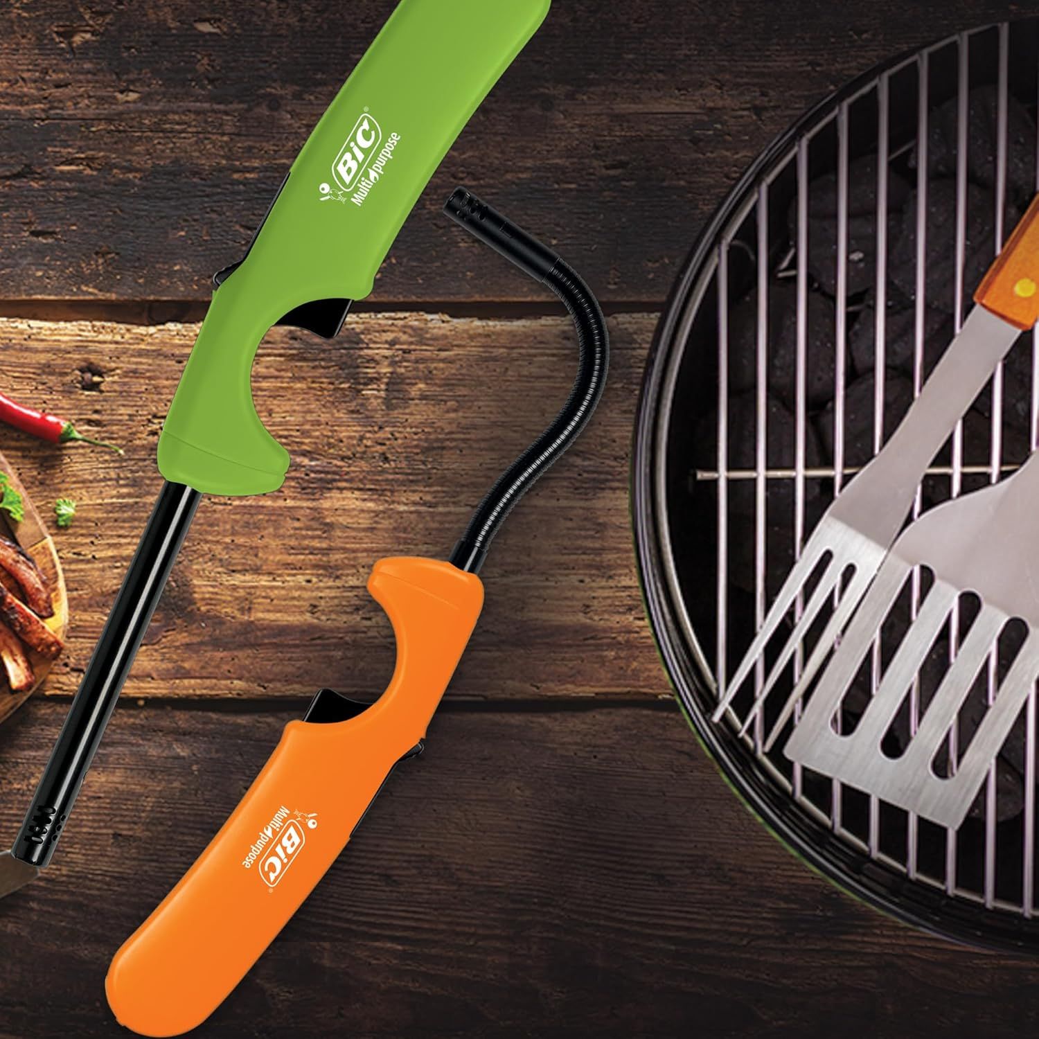 Shows all the grilling tools and accessories included in the purchase, helping shoppers understand the complete value of the bundle.