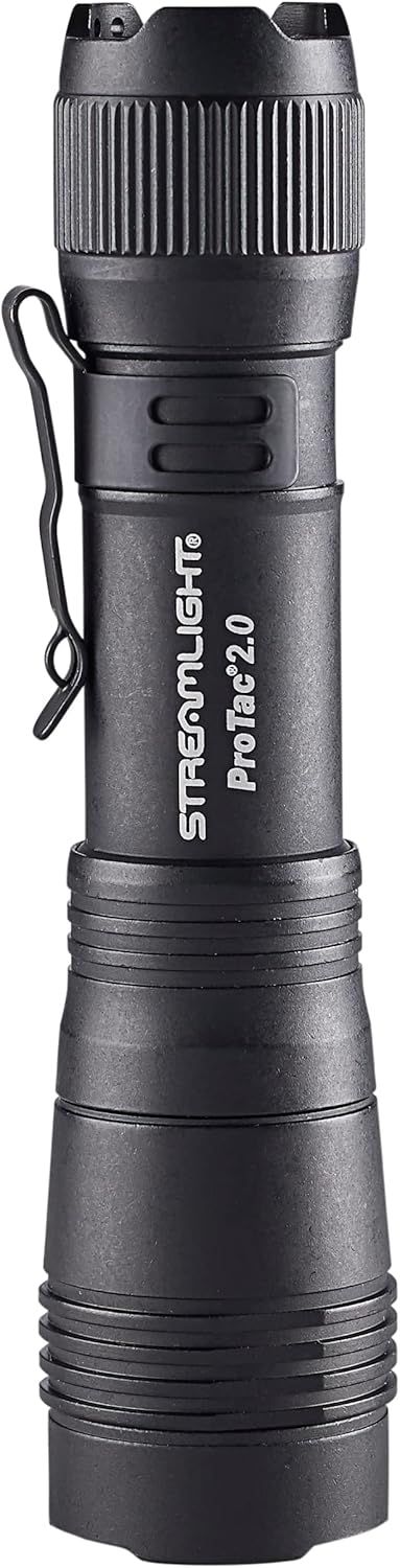 Provides a clean, catalog-style view of the flashlight product on a white background with no text or design elements, allowing shoppers to see the product clearly.