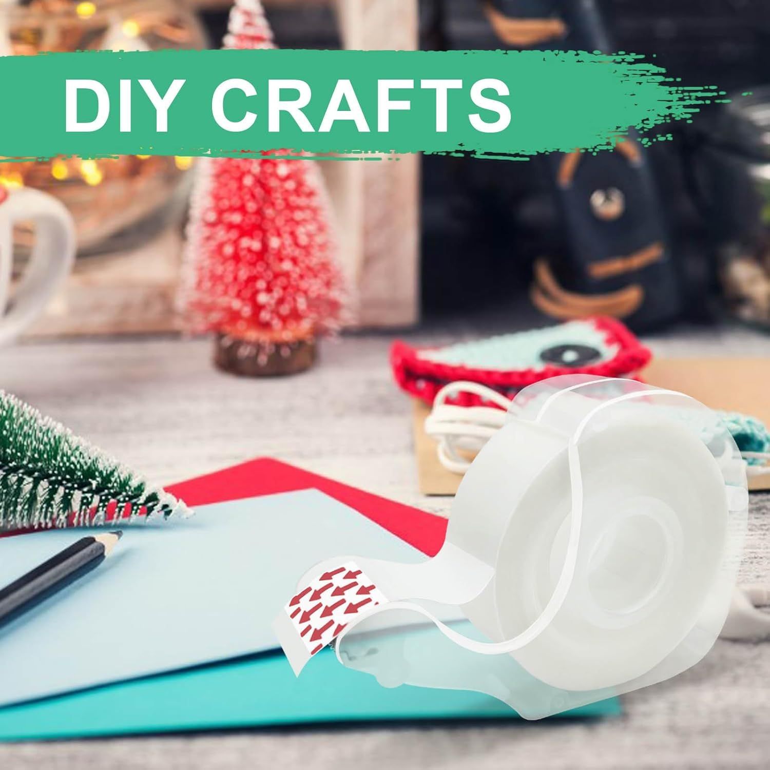 Demonstrates the product's versatility for DIY holiday craft projects, showing shoppers multiple creative applications and seasonal use cases.